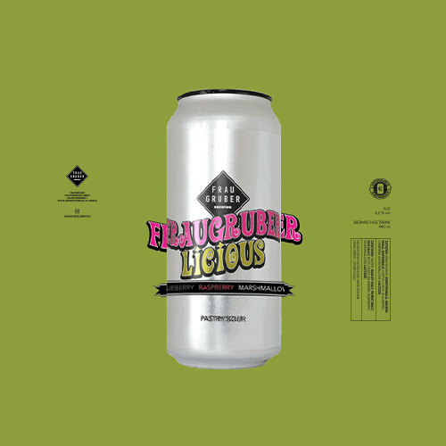 FrauGruberlicious Blueberry Raspberry Marshmallow