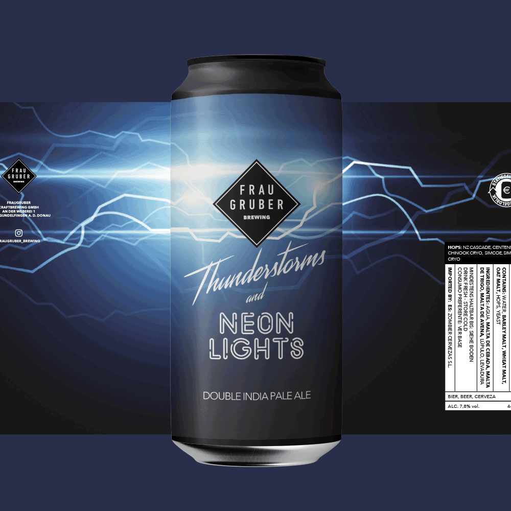 Thunderstorm and Neon lights