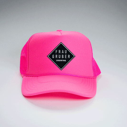 Trucker Cap Pink - with FrauGruber Logo