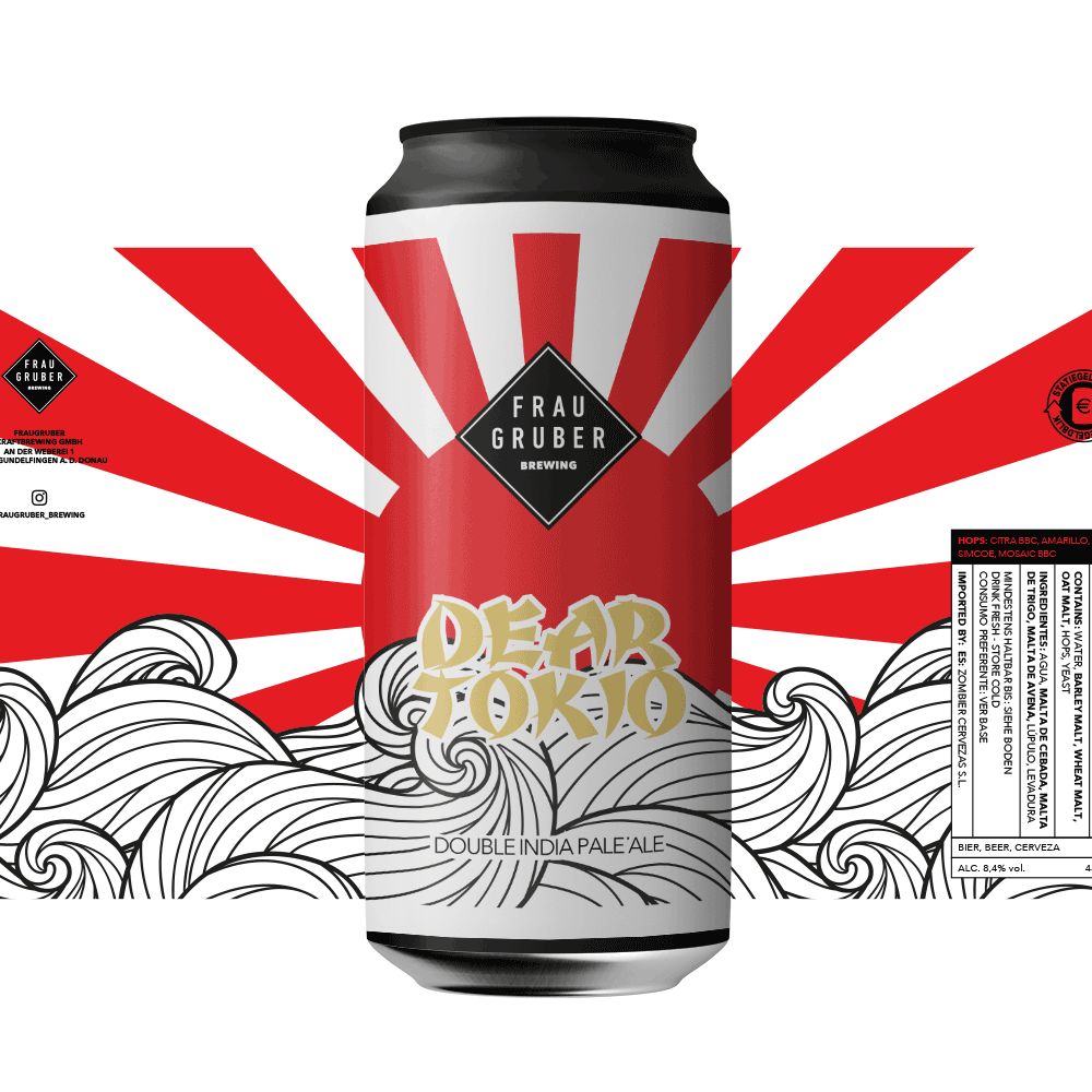 FrauGruber Dear Tokio - FrauGruber Brewing